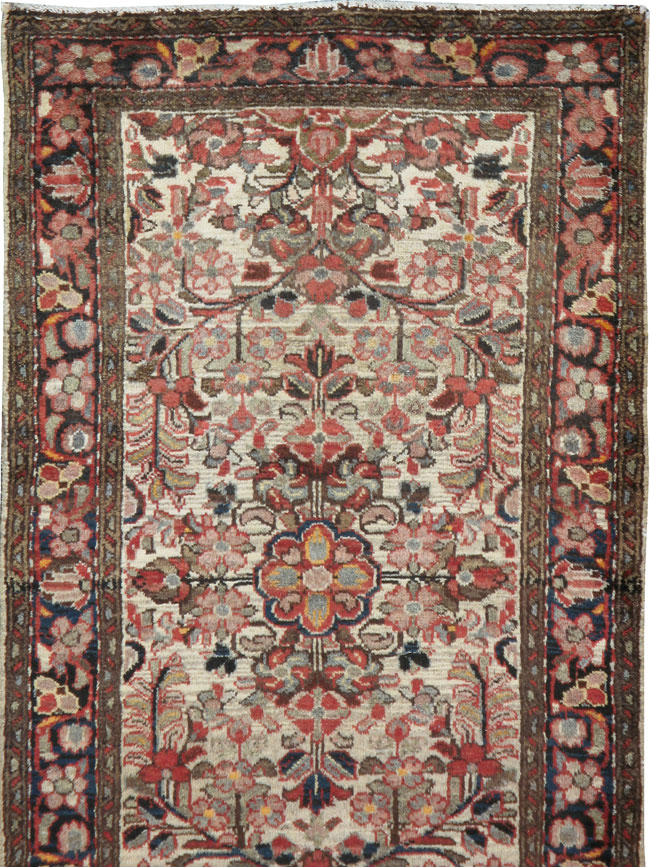 Vintage Persian Lilihan Runner, No.18939 - Staging