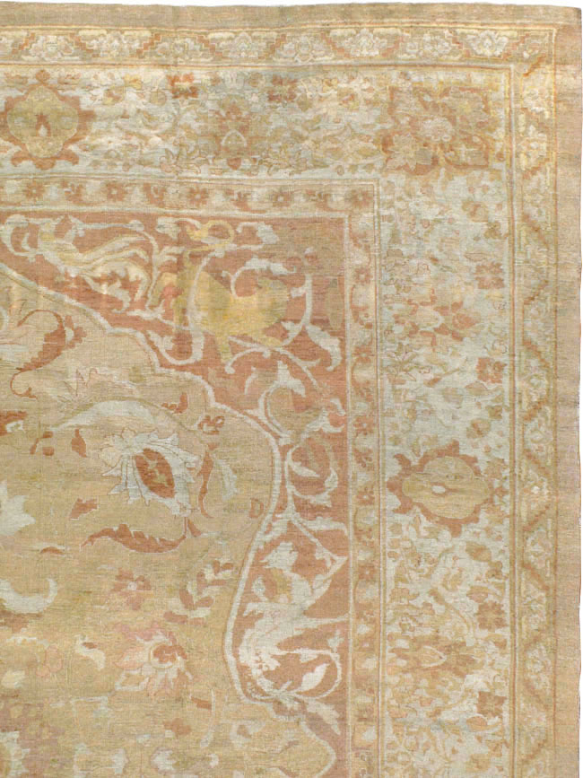 Antique Indian Agra Carpet, No.18961 - Staging