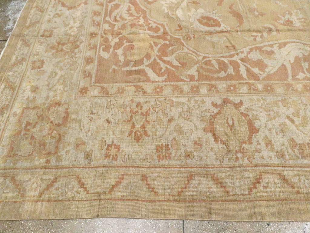 Antique Indian Agra Carpet, No.18961 - Staging