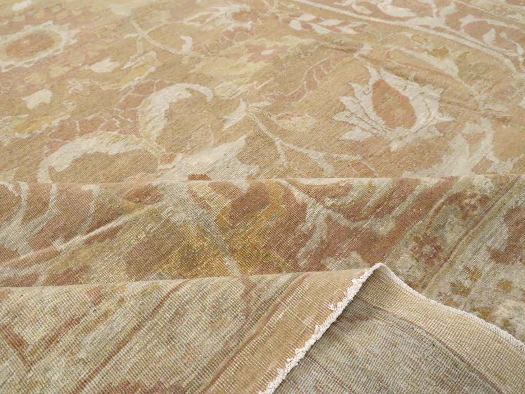 Antique Indian Agra Carpet, No.18961 - Staging