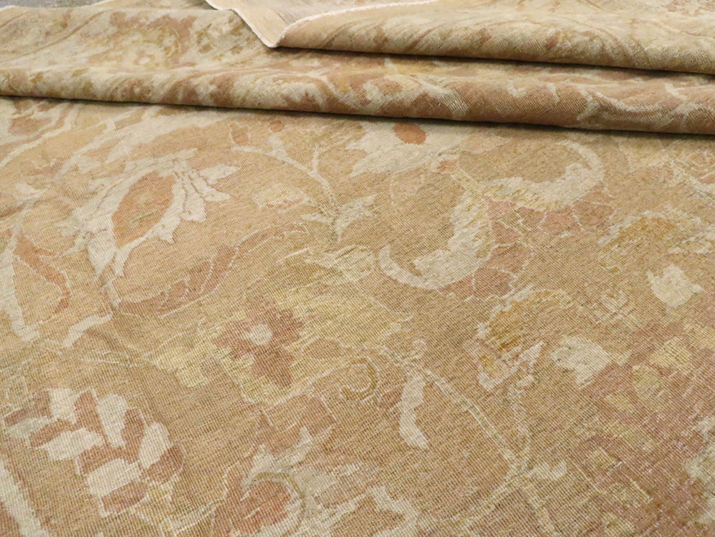 Antique Indian Agra Carpet, No.18961 - Staging