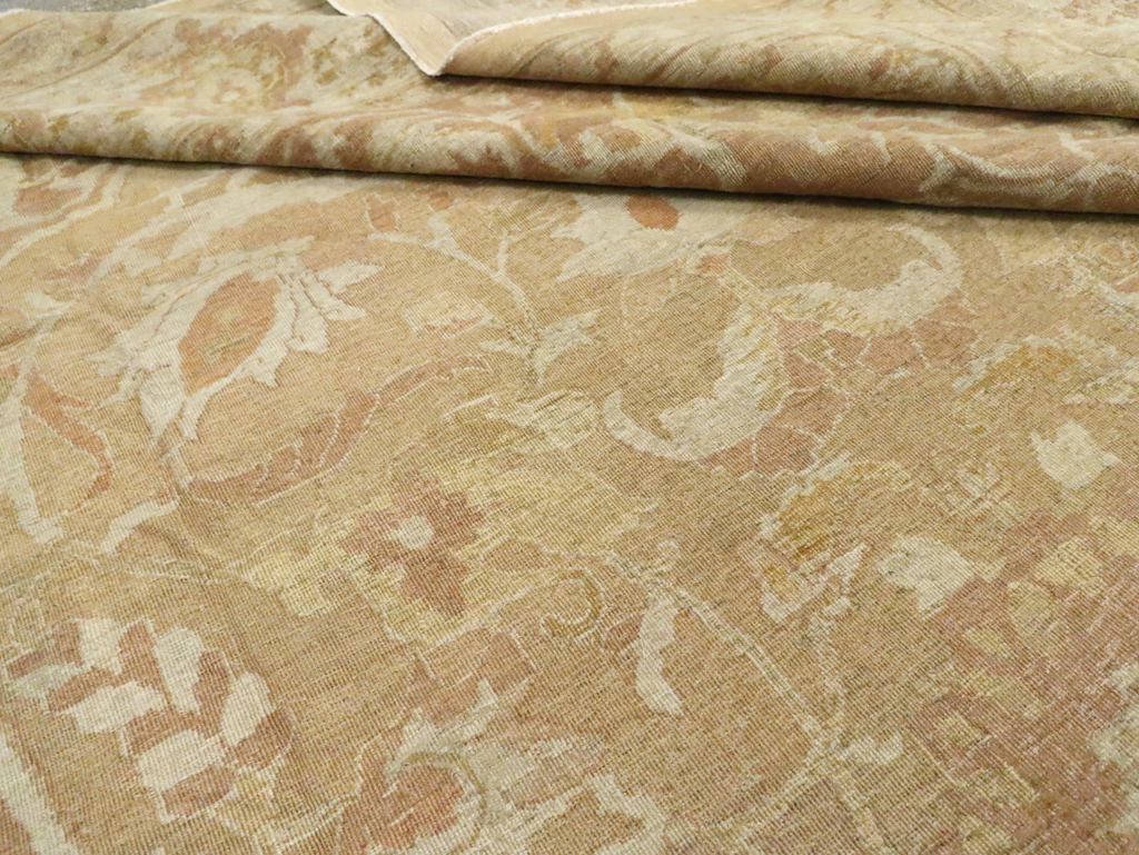 Antique Indian Agra Carpet, No.18961 - Staging