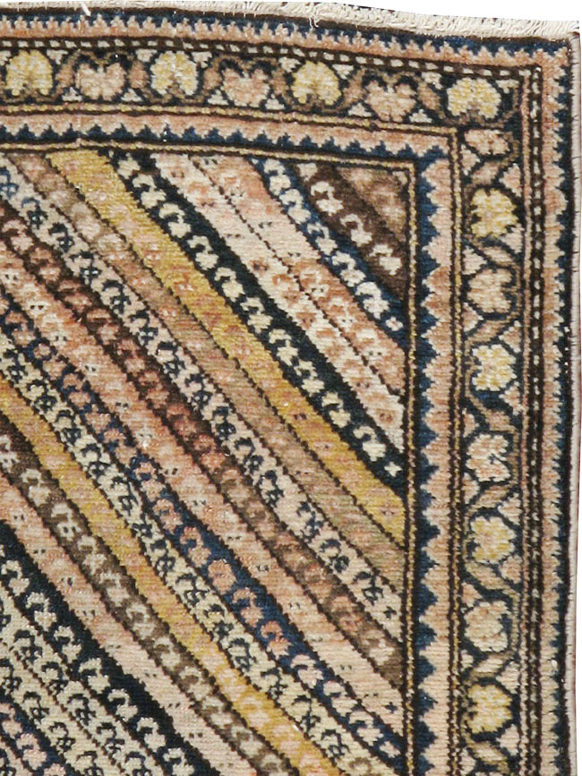 Antique Persian Malayer Rug, No.18963 - Staging