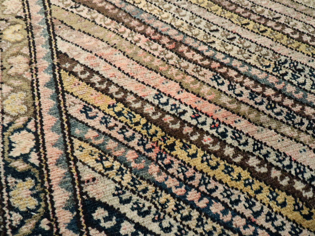 Antique Persian Malayer Rug, No.18963 - Staging