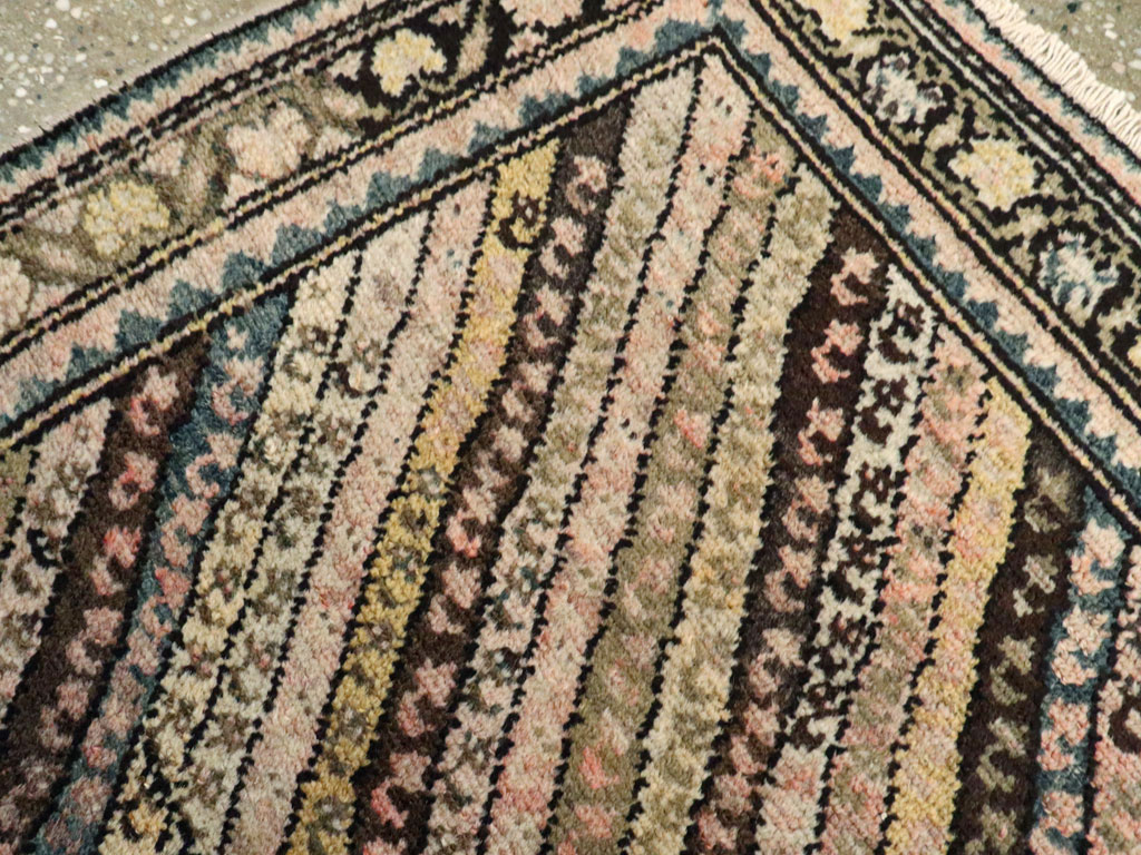 Antique Persian Malayer Rug, No.18963 - Staging