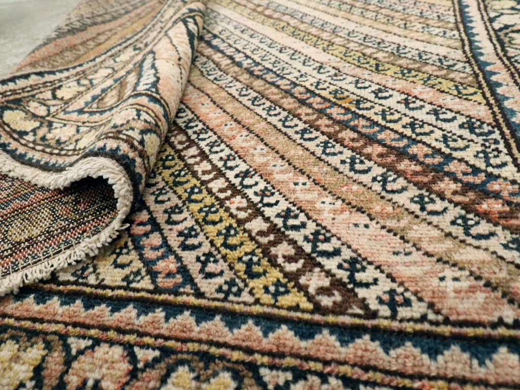 Antique Persian Malayer Rug, No.18963 - Staging