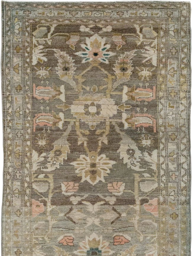 Vintage Persian Malayer Runner, No.19016 - Staging