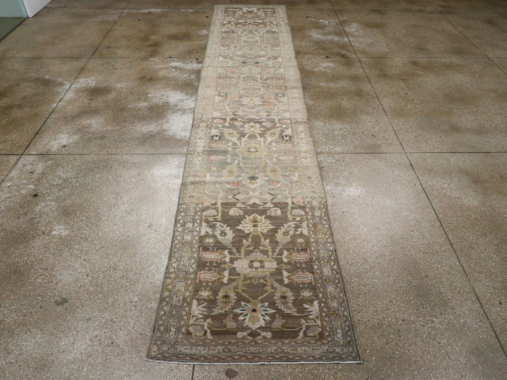 Vintage Persian Malayer Runner, No.19016 - Staging