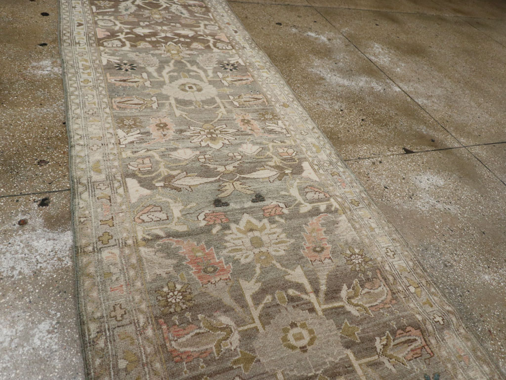Vintage Persian Malayer Runner, No.19016 - Staging
