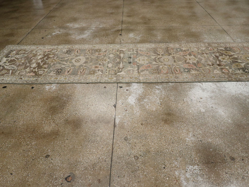 Vintage Persian Malayer Runner, No.19016 - Staging