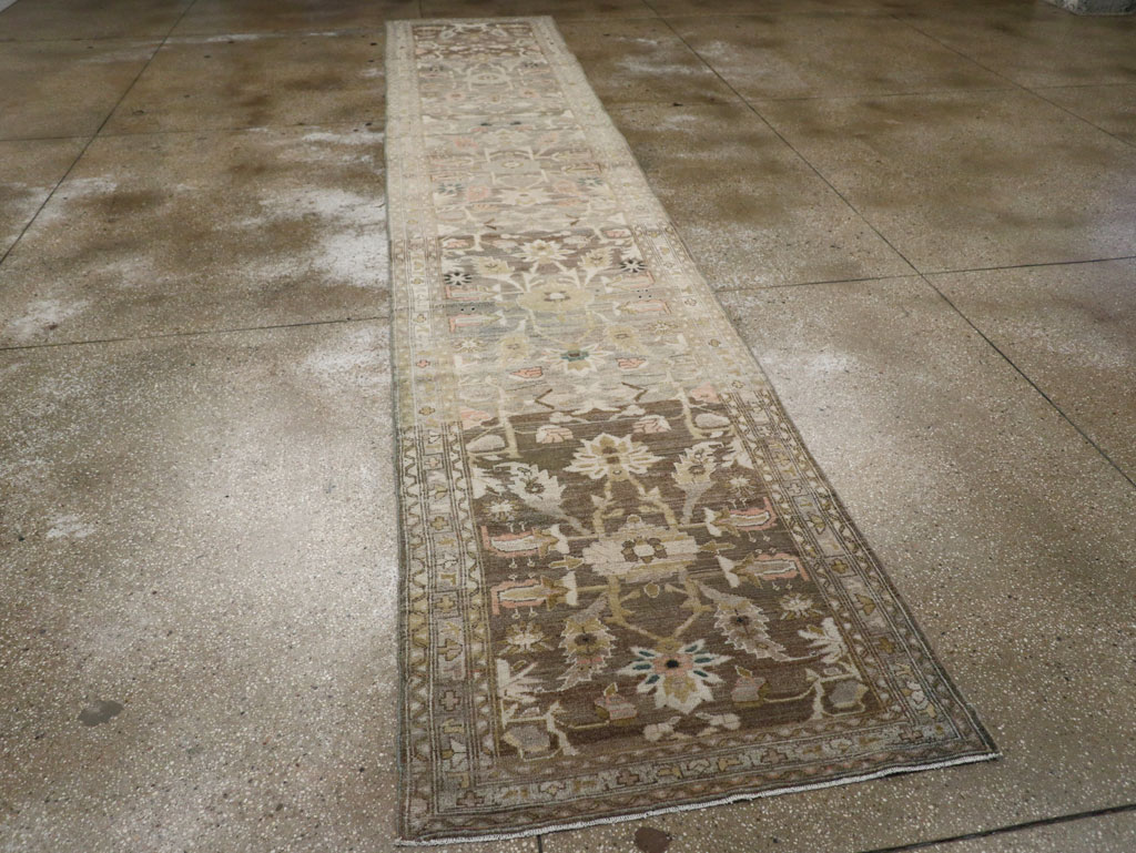 Vintage Persian Malayer Runner, No.19016 - Staging