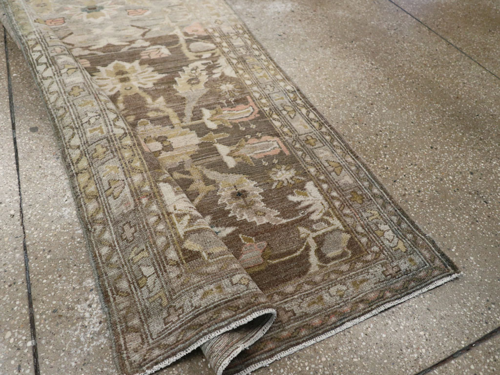 Vintage Persian Malayer Runner, No.19016 - Staging