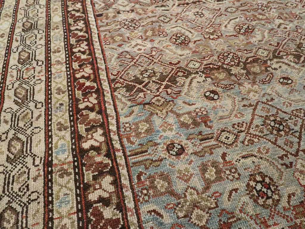 Vintage Persian Malayer Gallery Carpet, No.19017 - Staging