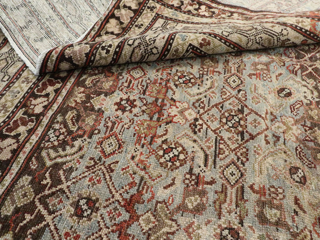 Vintage Persian Malayer Gallery Carpet, No.19017 - Staging