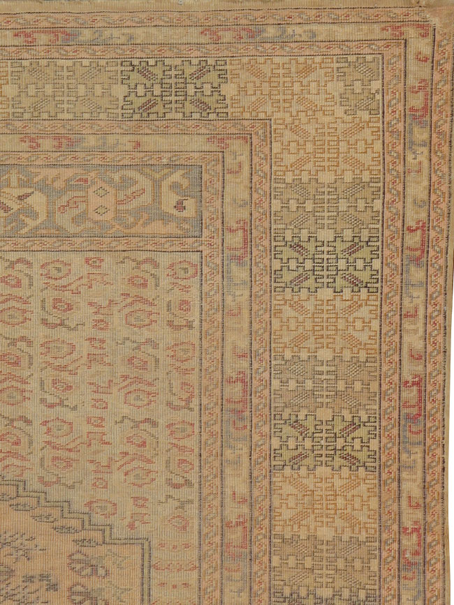 Antique Turkish Kayseri Rug, No.19034 - Staging