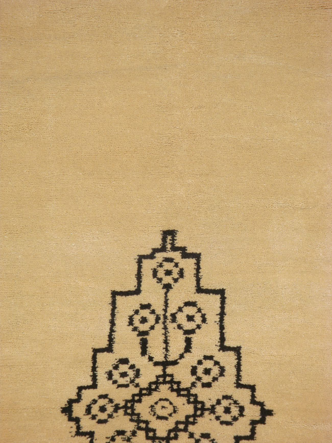 Vintage Moroccan Carpet, No.19044 - Staging