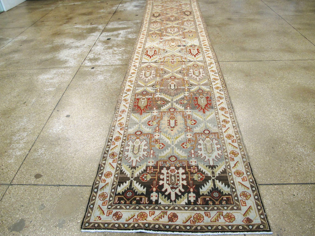 Vintage Persian Malayer Runner (Pair: 1 of 2), No.19066 - Staging