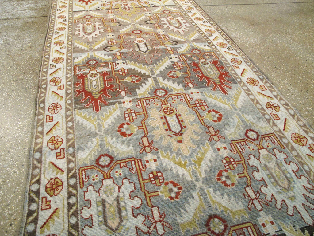 Vintage Persian Malayer Runner (Pair: 1 of 2), No.19066 - Staging