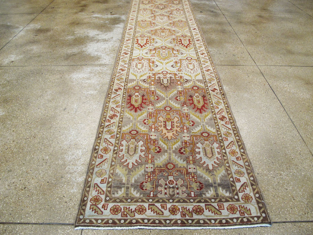 Vintage Persian Malayer Runner (Pair: 2 of 2), No.19067 - Staging