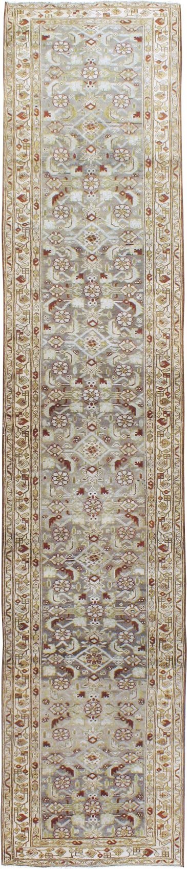 Antique Persian Malayer Runner, No.19070 - Staging