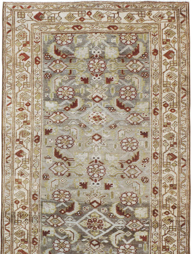 Antique Persian Malayer Runner, No.19070 - Staging