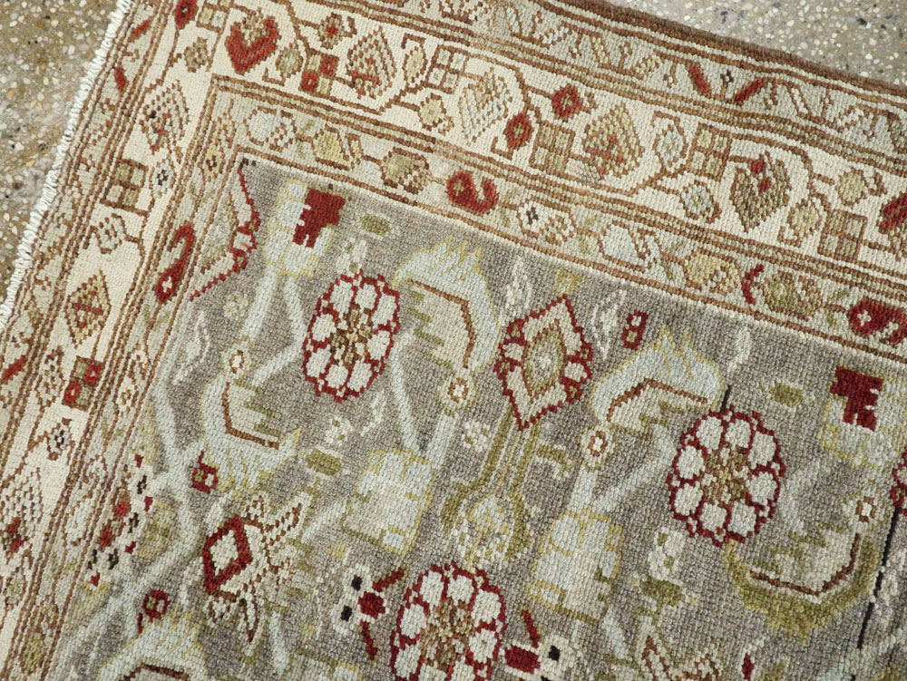 Antique Persian Malayer Runner, No.19070 - Staging