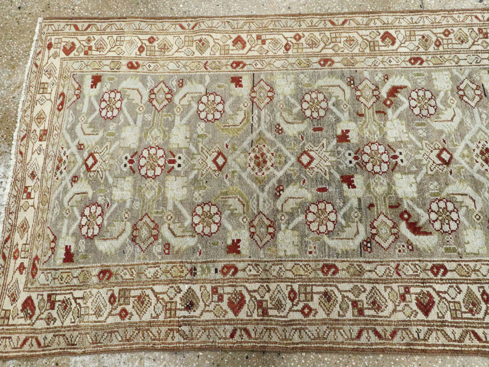 Antique Persian Malayer Runner, No.19070 - Staging