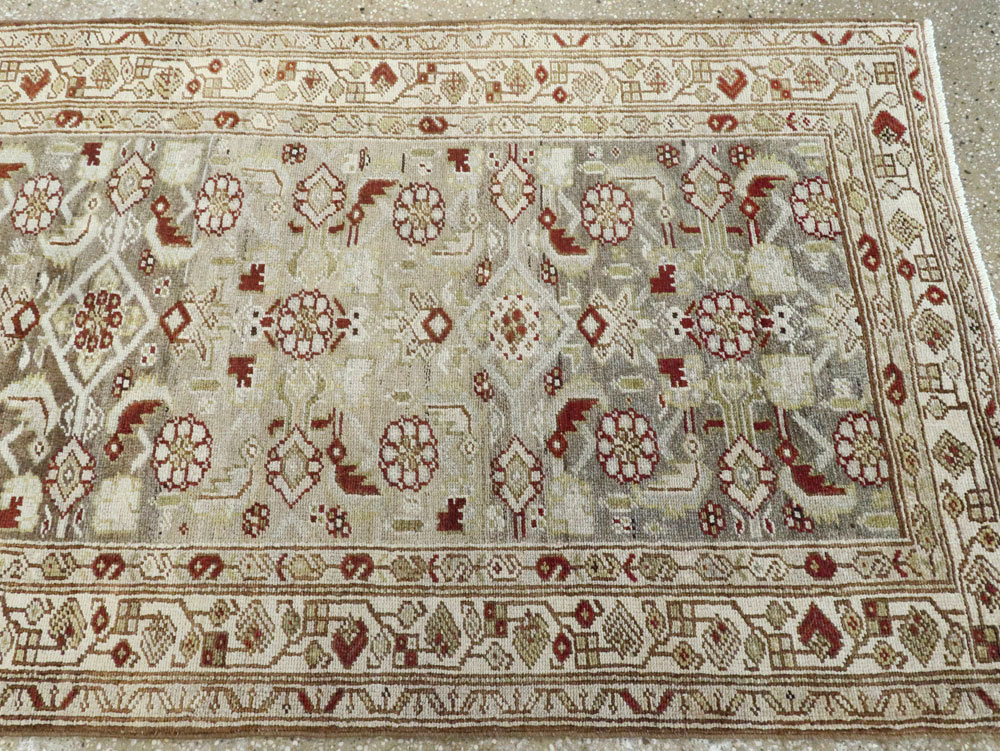 Antique Persian Malayer Runner, No.19070 - Staging