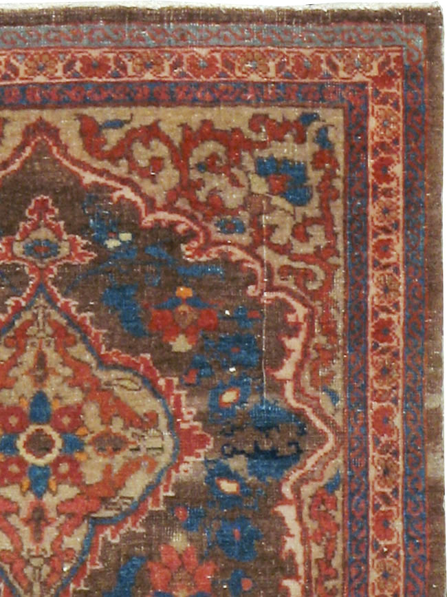 Antique Persian Tabriz Hagi Jalili Rug, No.19074 - Staging