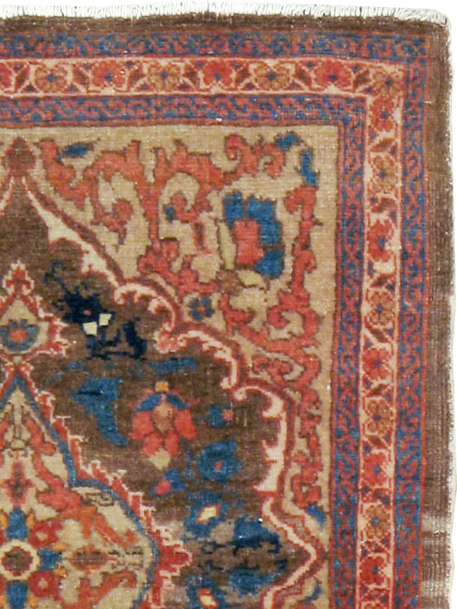 Antique Persian Tabriz Hagi Jalili Rug, No.19074 - Staging