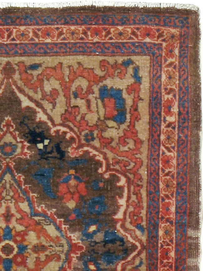 Antique Persian Tabriz Hagi Jalili Rug, No.19074 - Staging