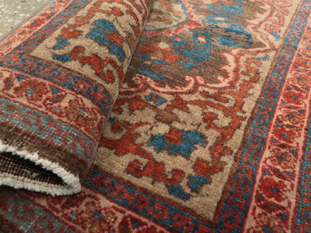 Antique Persian Tabriz Hagi Jalili Rug, No.19074 - Staging
