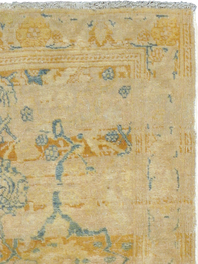 Antique Persian Tabriz Hagi Jalili Rug, No.19075 - Staging