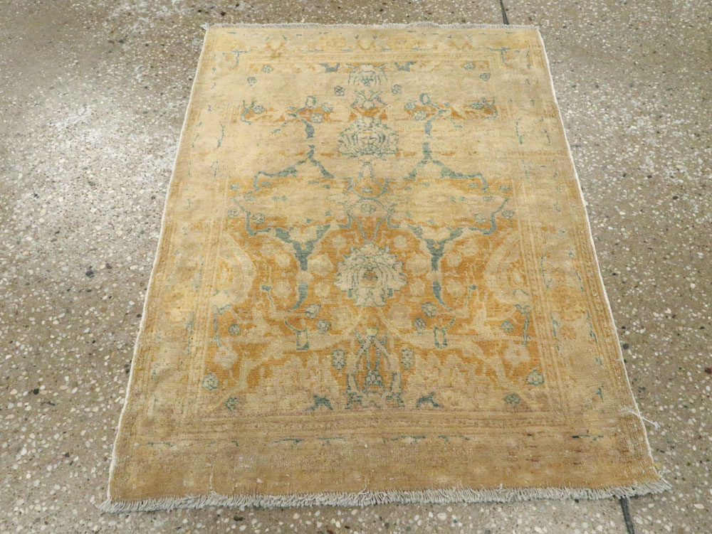 Antique Persian Tabriz Hagi Jalili Rug, No.19075 - Staging