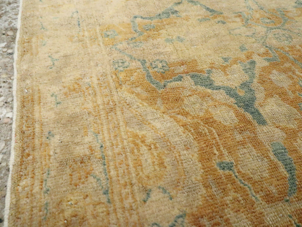 Antique Persian Tabriz Hagi Jalili Rug, No.19075 - Staging