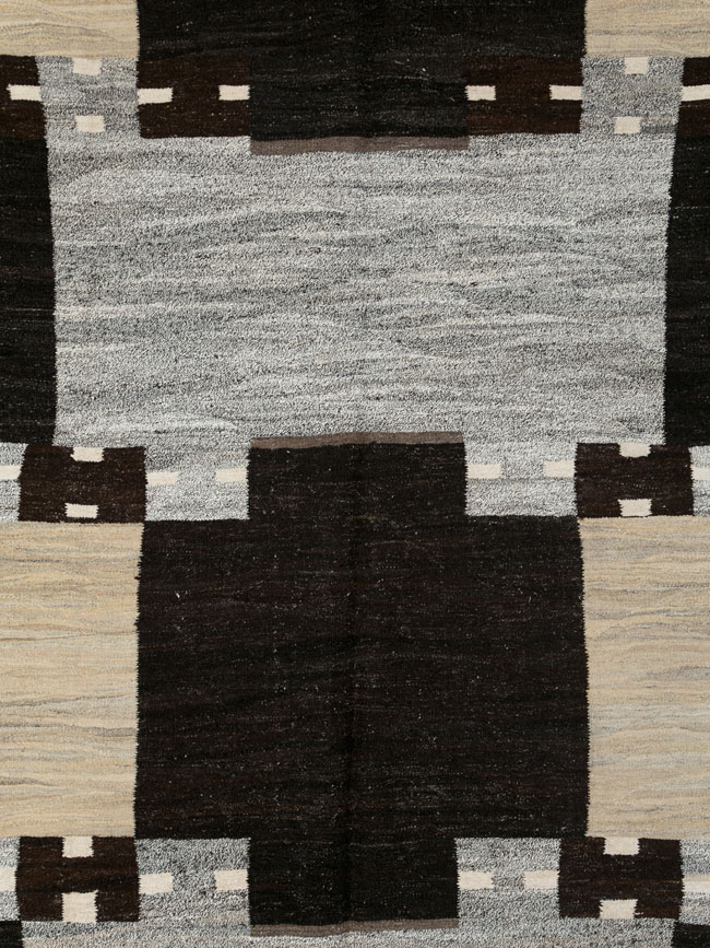 Vintage Turkish Flatweave Kilim, No.19093 - Staging