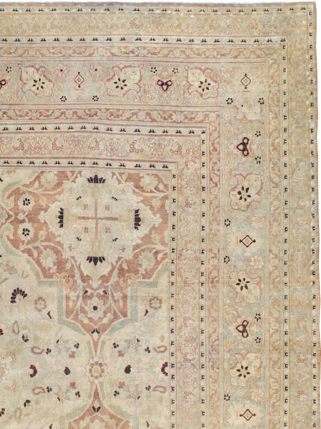 Antique Persian Khorassan Carpet, No.19105 - Staging