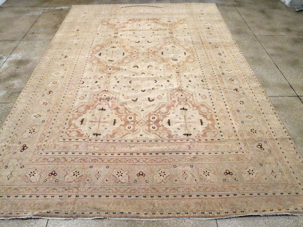 Antique Persian Khorassan Carpet, No.19105 - Staging