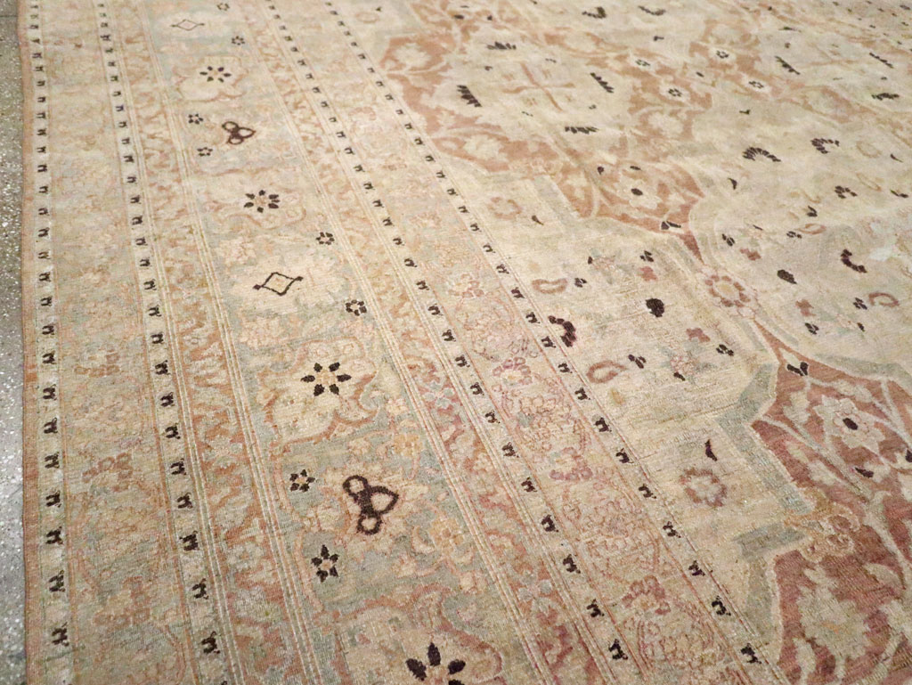 Antique Persian Khorassan Carpet, No.19105 - Staging