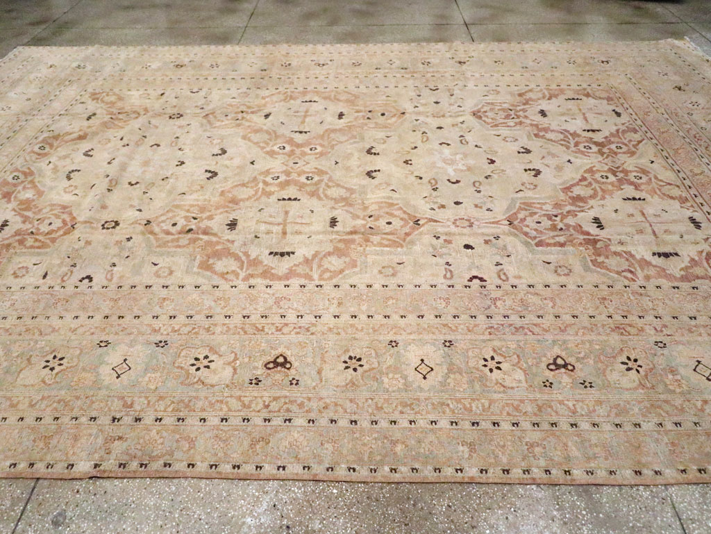 Antique Persian Khorassan Carpet, No.19105 - Staging