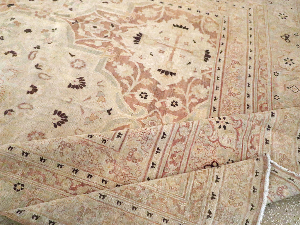 Antique Persian Khorassan Carpet, No.19105 - Staging