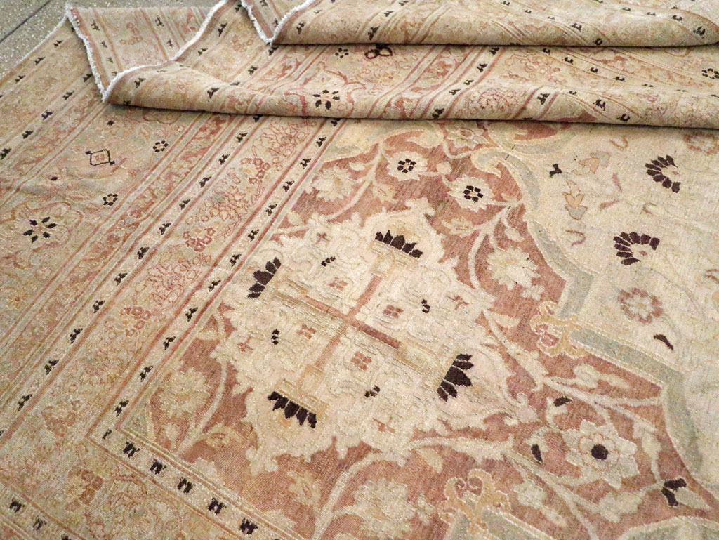 Antique Persian Khorassan Carpet, No.19105 - Staging