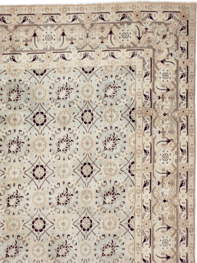 Antique Persian Mashad Carpet, No.19115 - Staging