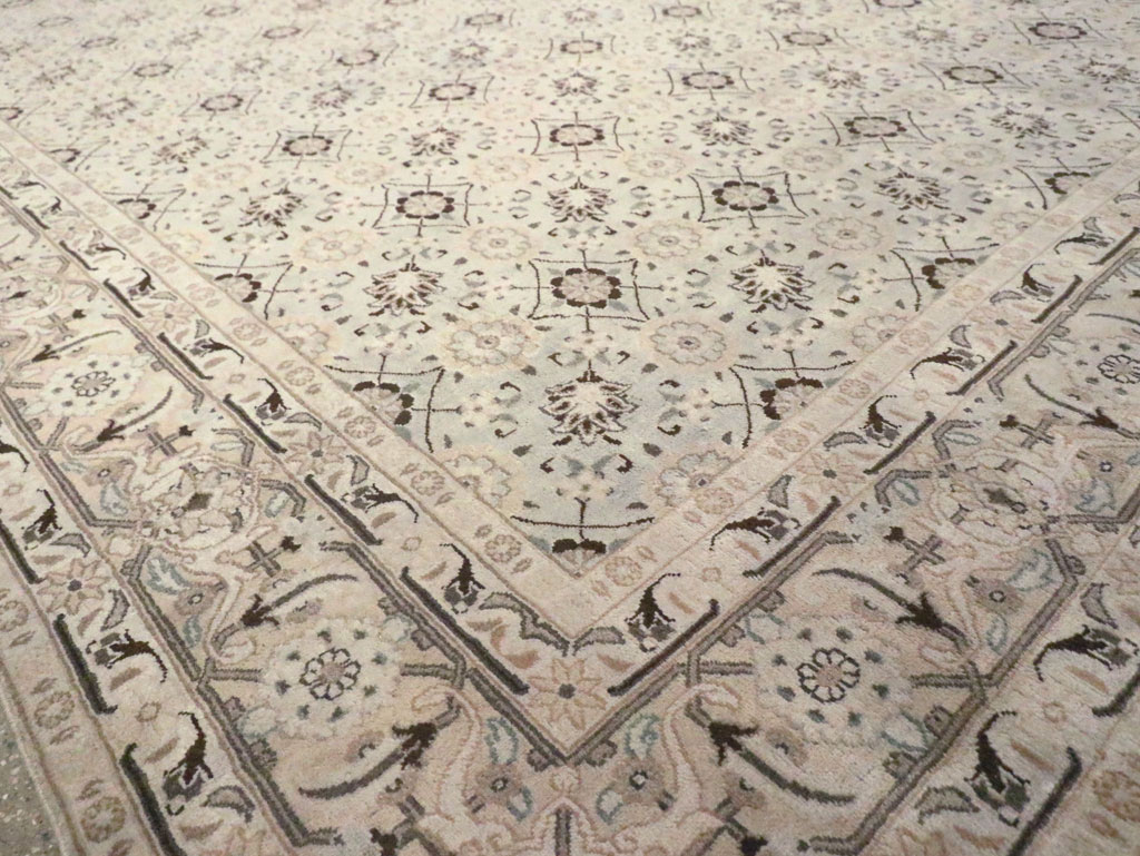 Antique Persian Mashad Carpet, No.19115 - Staging