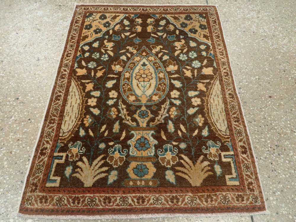 Antique Tabriz Hagi Jalili Rug, No.19134 - Staging