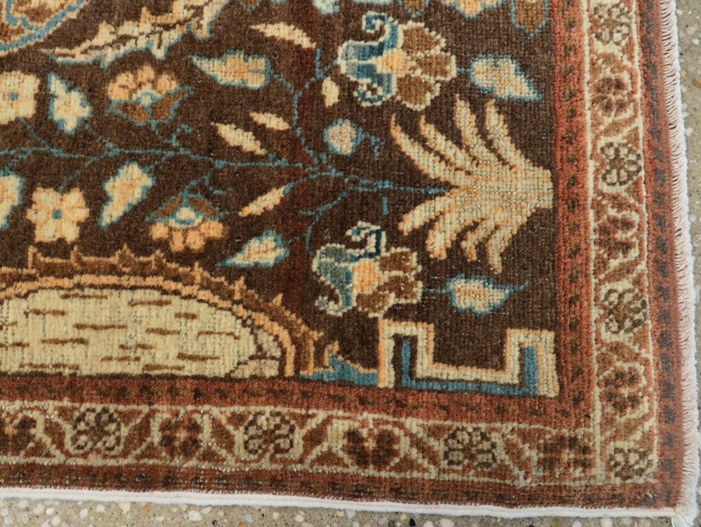 Antique Tabriz Hagi Jalili Rug, No.19134 - Staging