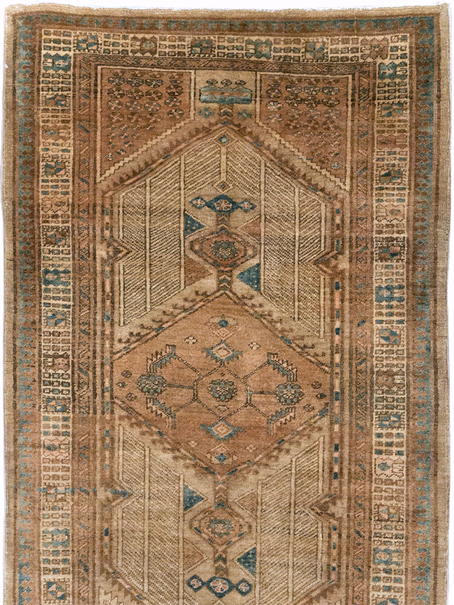 Vintage Persian Serab Runner, No.19138 - Staging
