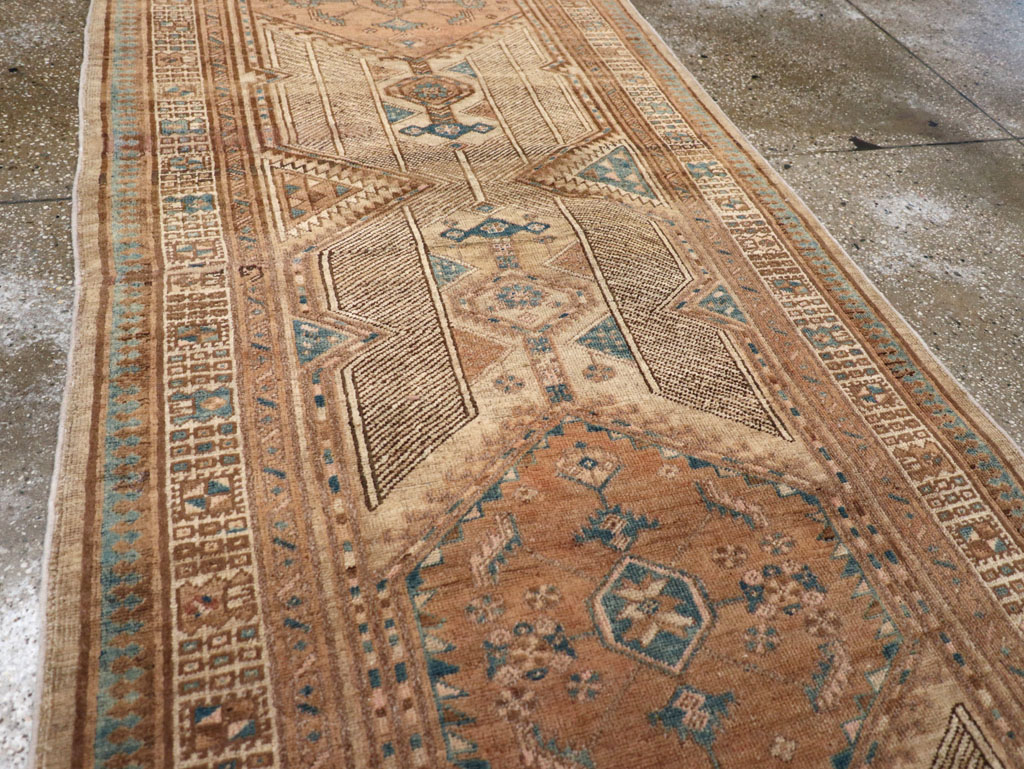 Vintage Persian Serab Runner, No.19138 - Staging