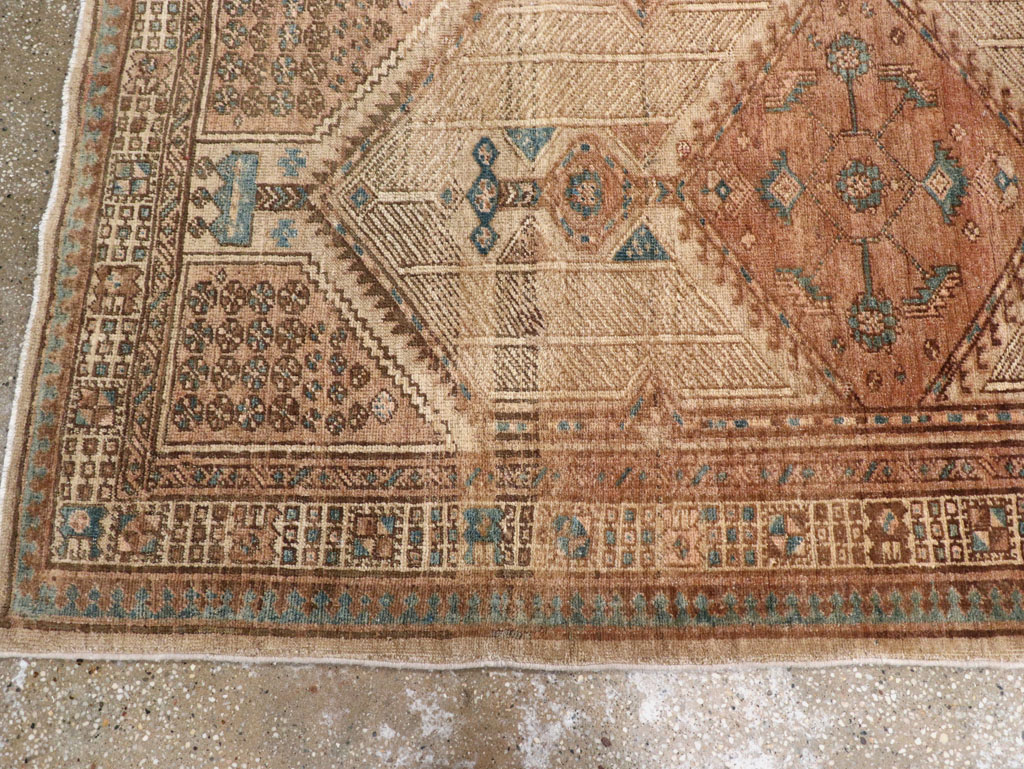 Vintage Persian Serab Runner, No.19138 - Staging