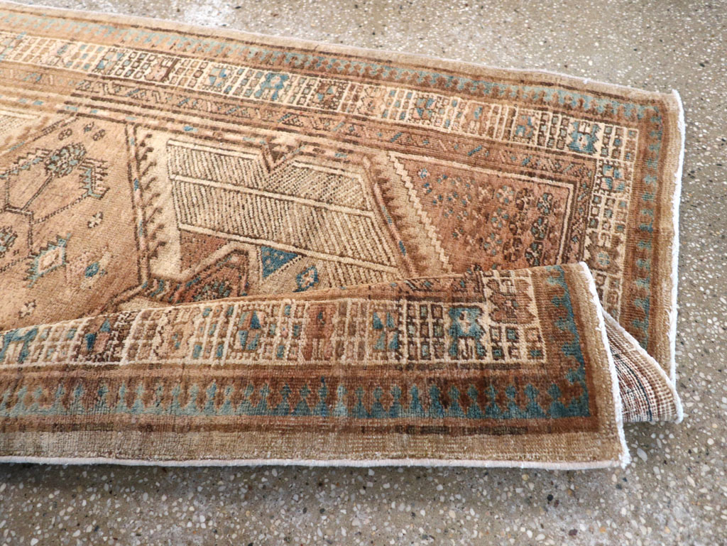 Vintage Persian Serab Runner, No.19138 - Staging